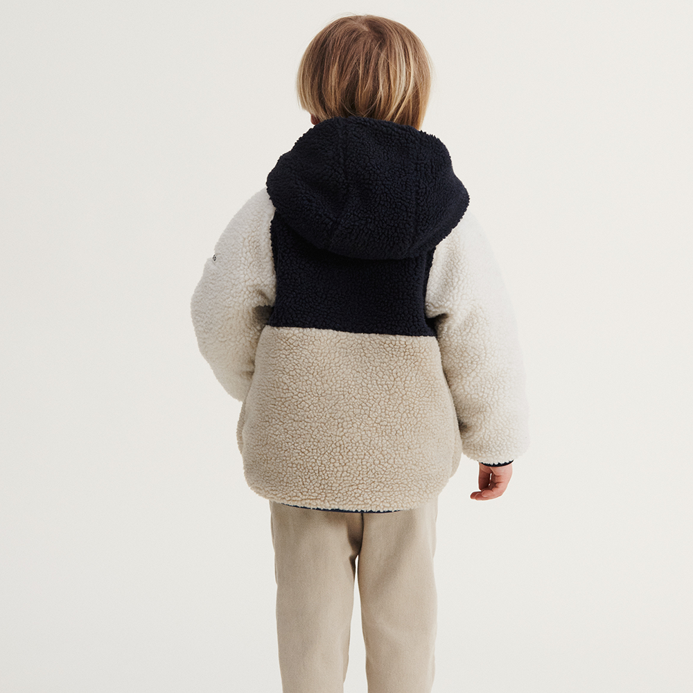Liewood Wendbare Thermojacke &#39;Jackson&#39; Whale Blue Multi Mix