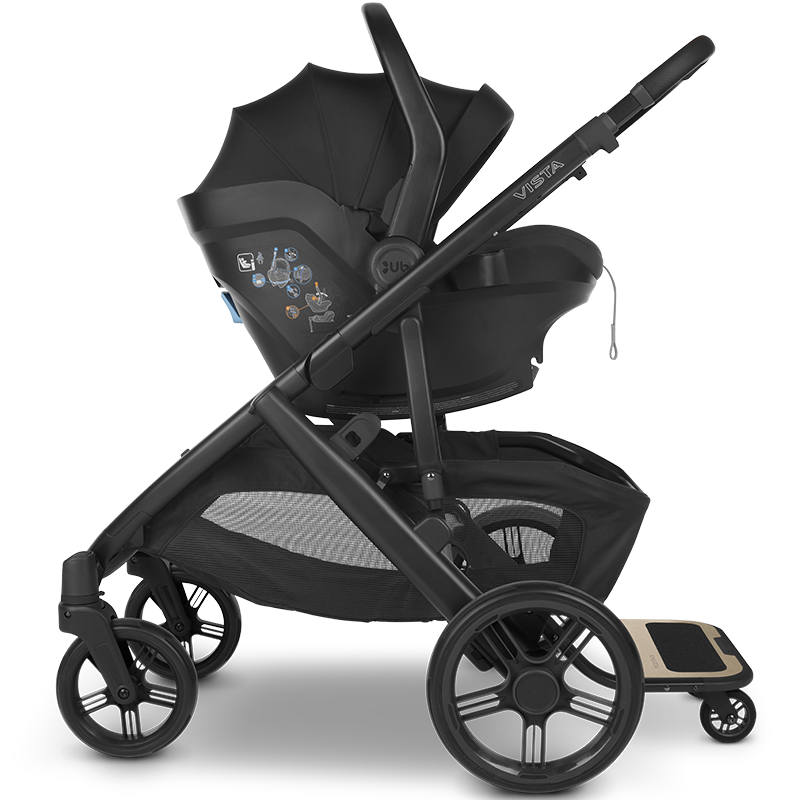 UPPAbaby Vista V3  Savannah Pearl-Gray Jacquard