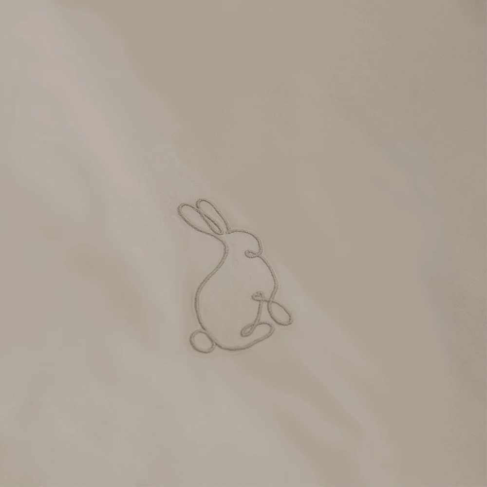 We Are Bitte Junior Bettwäsche 100 x 135 cm Bunny Clay