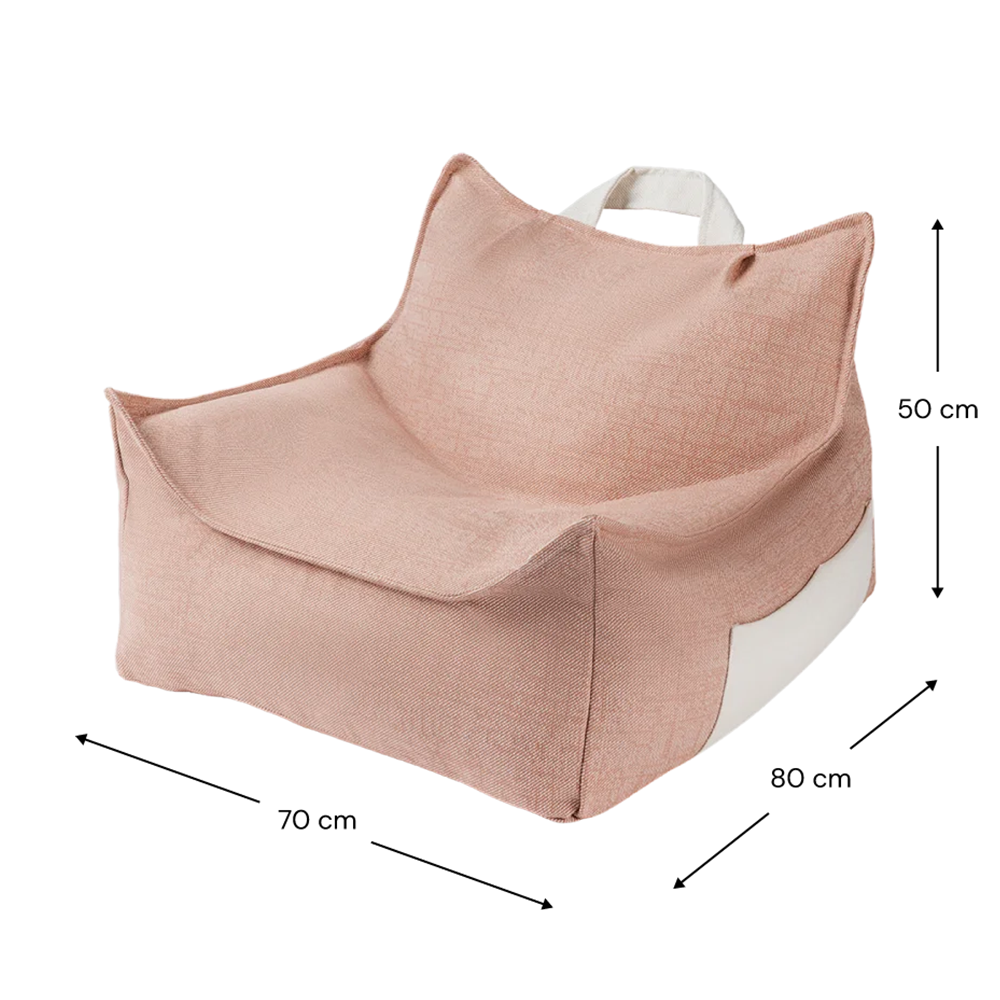 Wigiwama  Outdoor Sitzsack 'Beanbag' Seashell