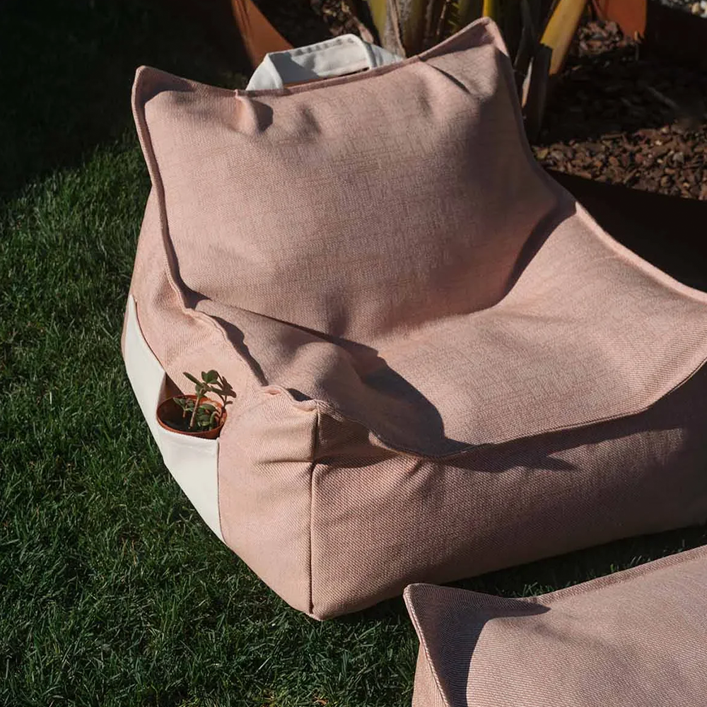 Wigiwama  Outdoor Sitzsack 'Beanbag' Seashell