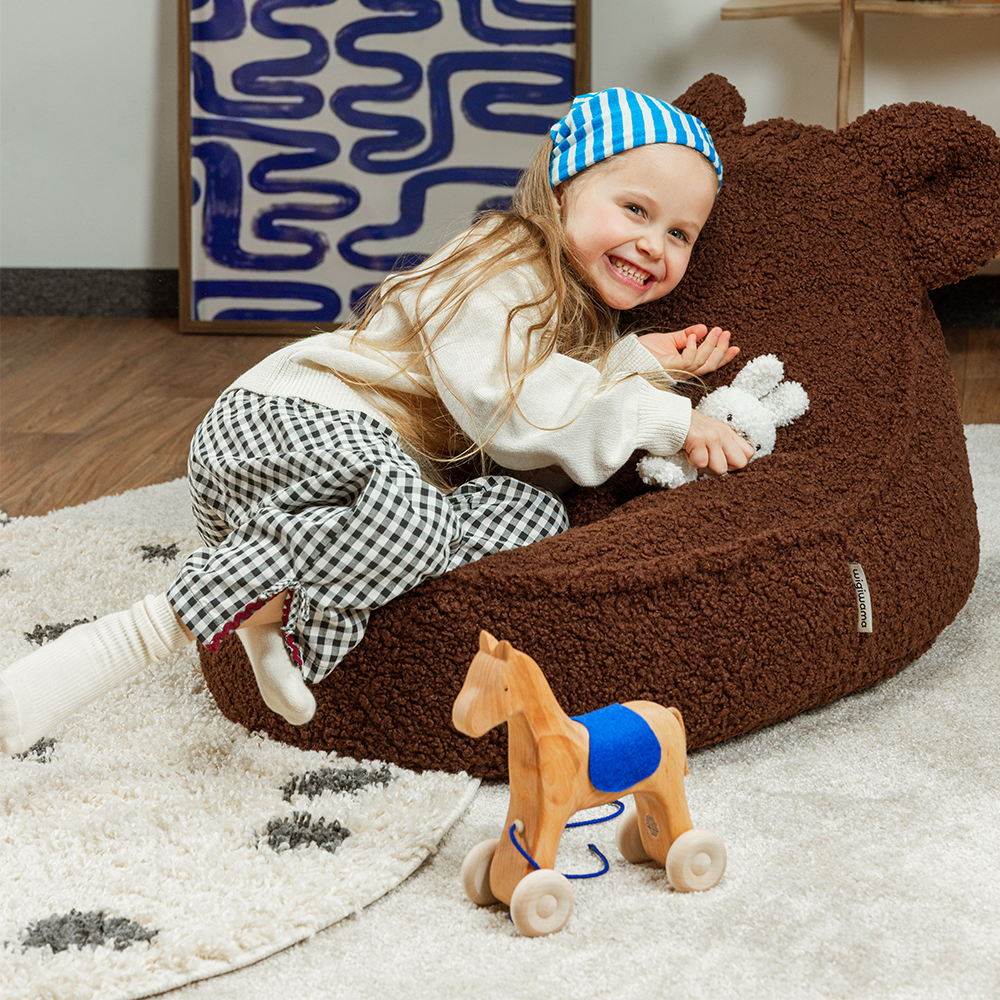 Wigiwama  Sitzsack Bear  Warm Hazel