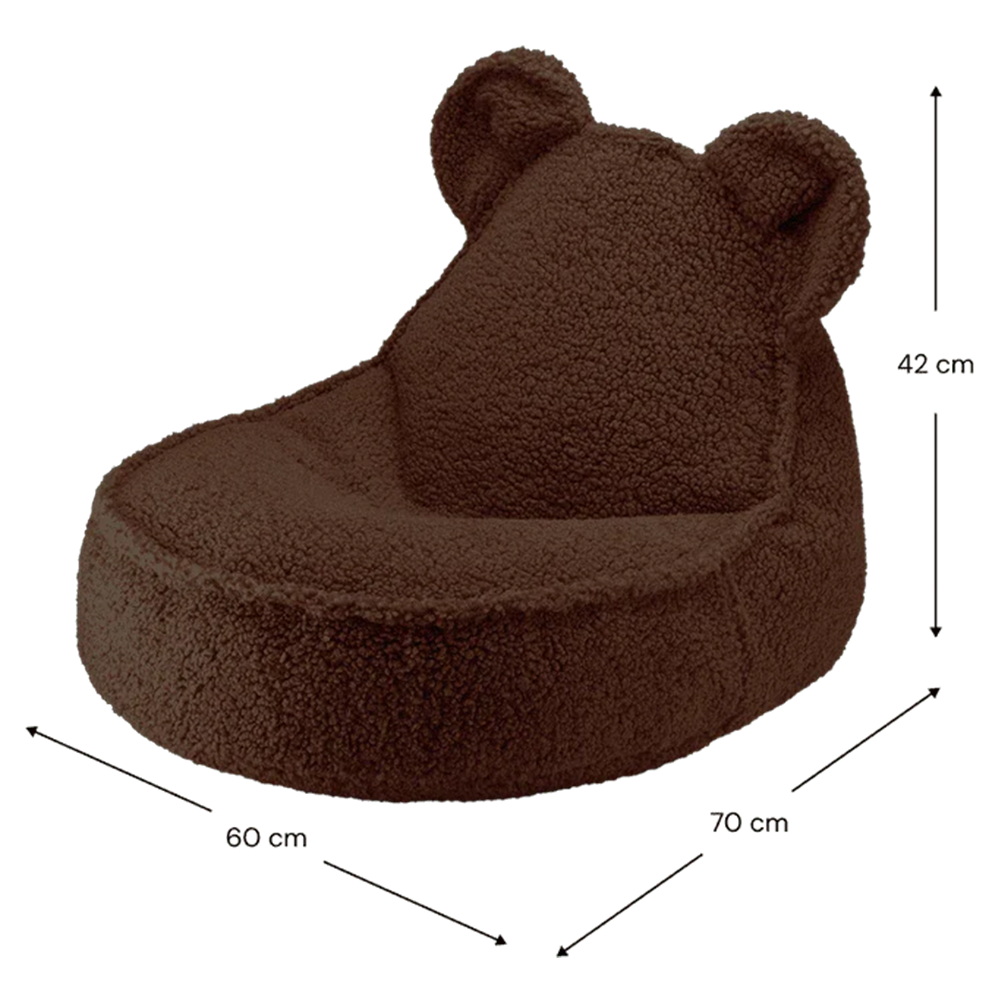 Wigiwama  Sitzsack Bear  Warm Hazel