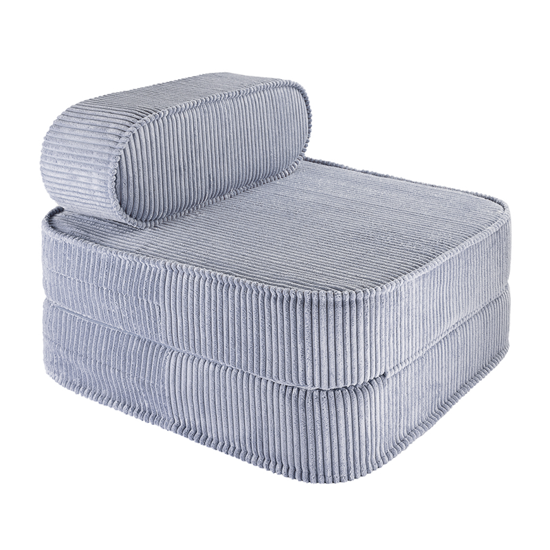 Wigiwama  Aufklappbarer Kindersessel  'Flip Chair'  Blueberry Blue