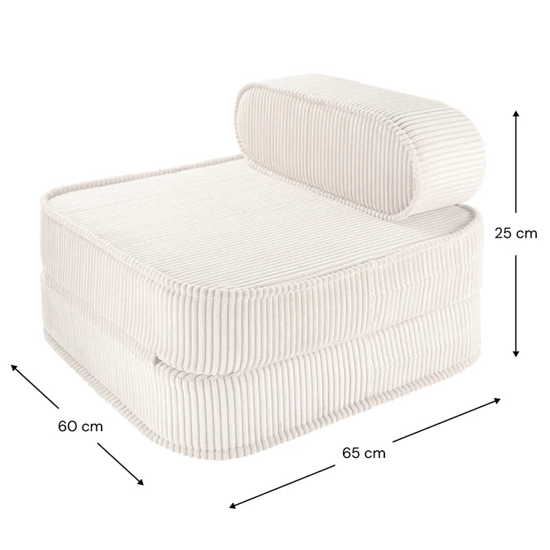 Wigiwama  Aufklappbarer Kindersessel  'Flip Chair'  Marshamllow - Online MY SNOWFLAKE