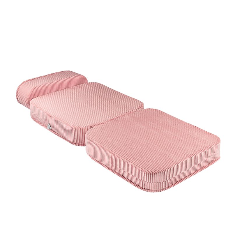 Wigiwama Aufklappbarer Kindersessel  &#39;Flip Chair&#39; Pink Mousse