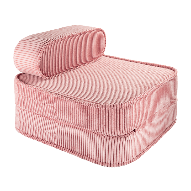 Wigiwama Aufklappbarer Kindersessel  &#39;Flip Chair&#39; Pink Mousse