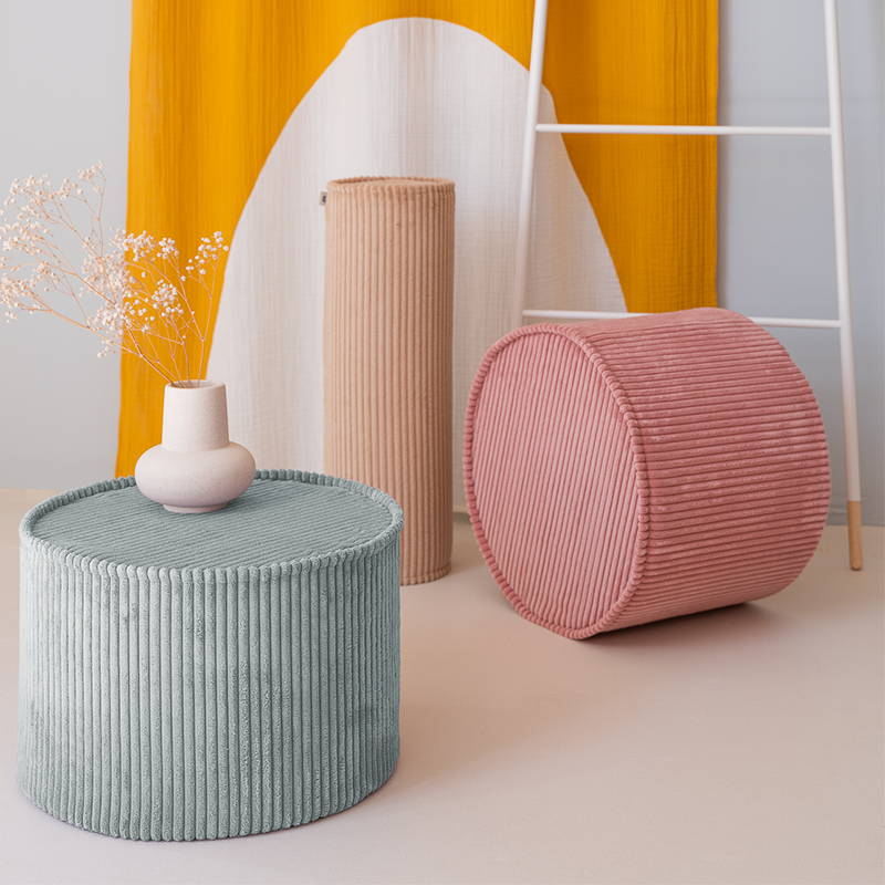 Wigiwama  Sitzhocker  Pink Mousse