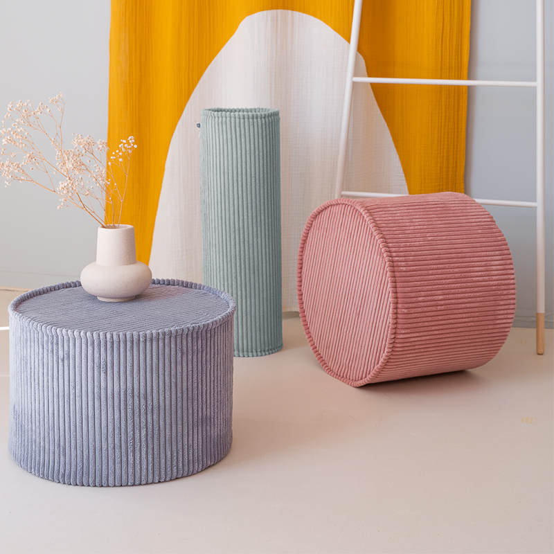 Wigiwama  Sitzhocker  Pink Mousse