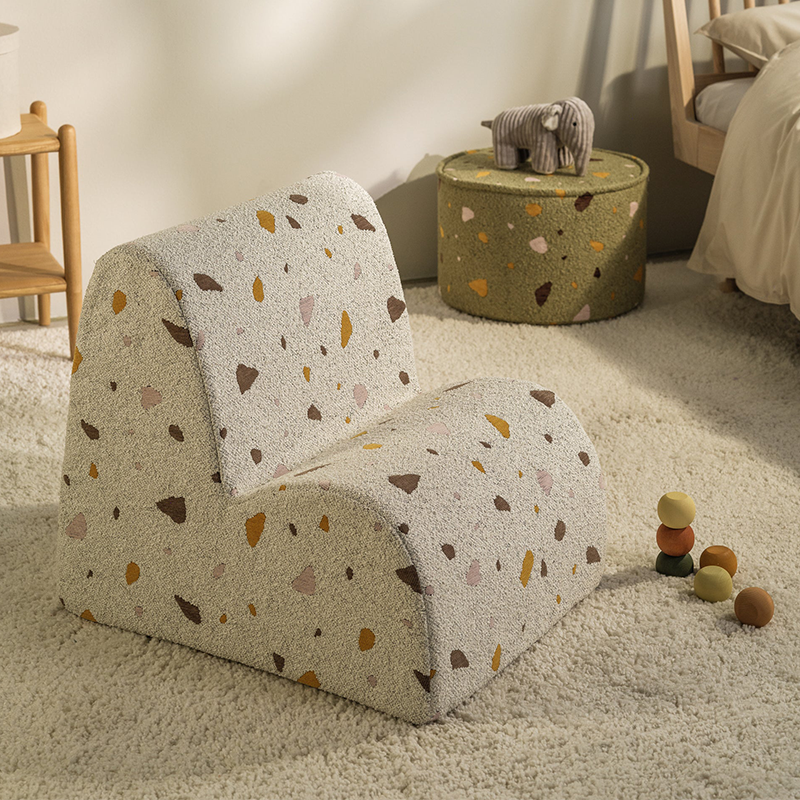 Wigiwama  Kindersessel  &#39;Terrazzo Cloud Chair&#39; Marble