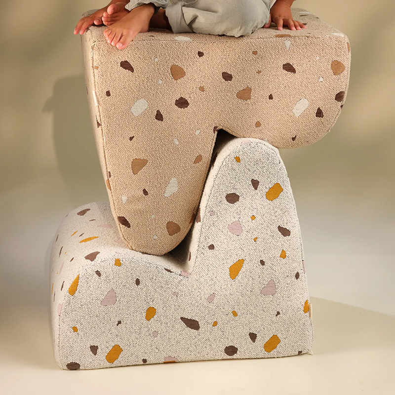 Wigiwama  Kindersessel  &#39;Terrazzo Cloud Chair&#39; Marble