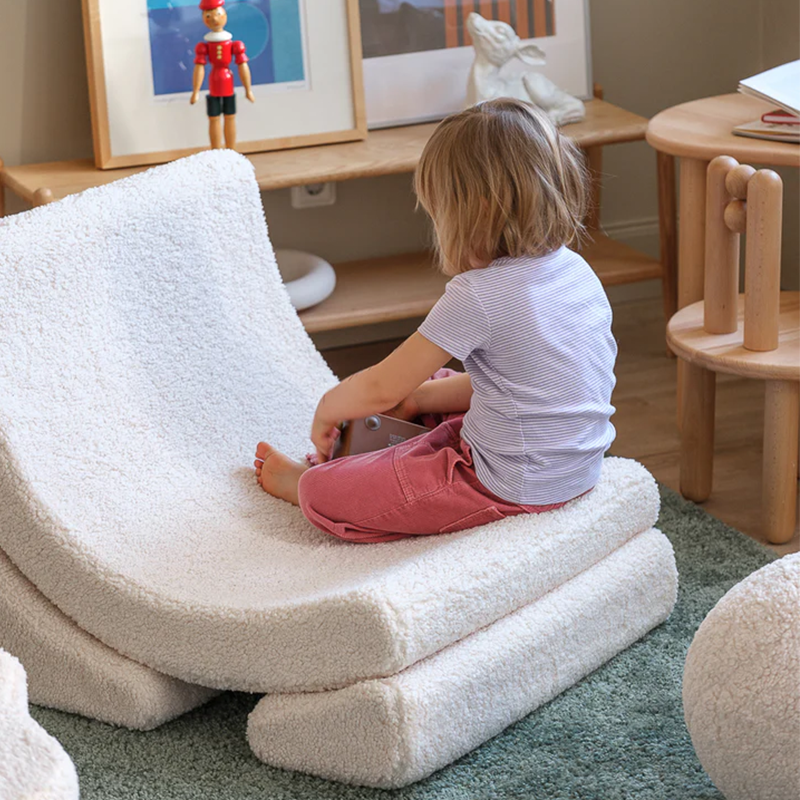 Wigiwama  Spielsessel  &#39;Moon Chair&#39;  Cream White