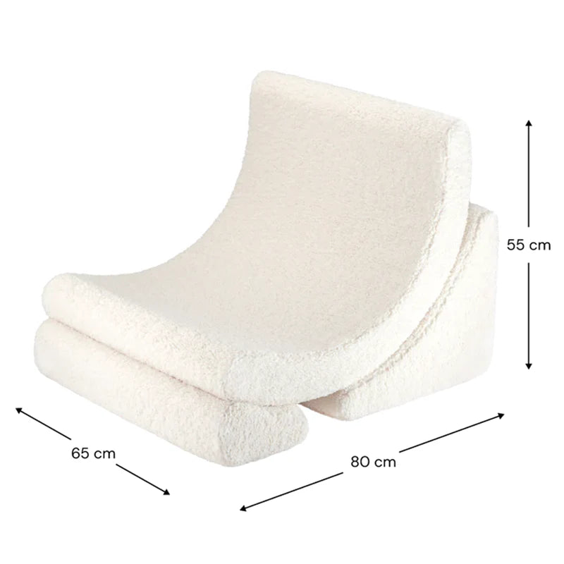 Wigiwama  Spielsessel  &#39;Moon Chair&#39;  Cream White