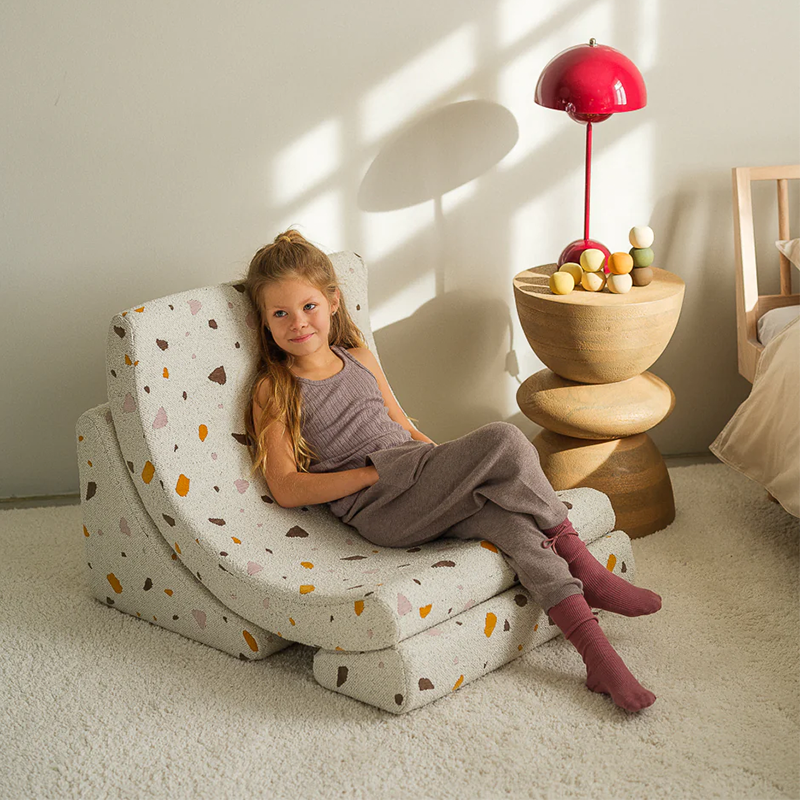 Wigiwama  Spielsessel  &#39;Terrazzo Moon Chair&#39;  Marble