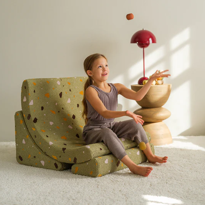 Wigiwama  Spielsessel  &#39;Terrazzo Moon Chair&#39;  Moss
