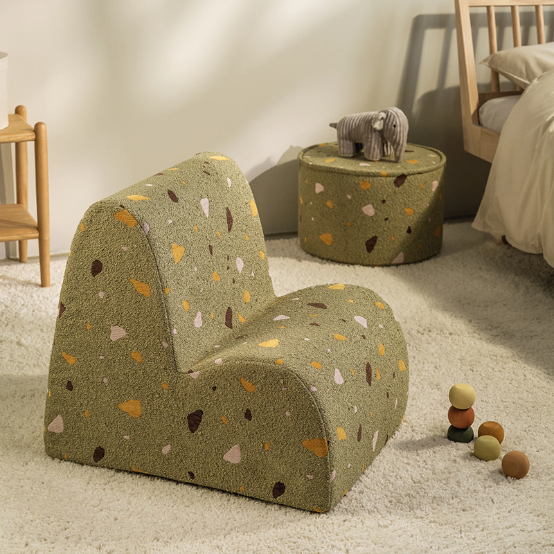 Wigiwama  Kindersessel  'Terrazzo Cloud Chair' Moss