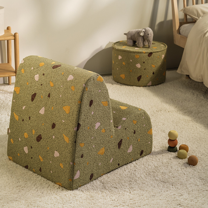 Wigiwama  Kindersessel  'Terrazzo Cloud Chair' Moss