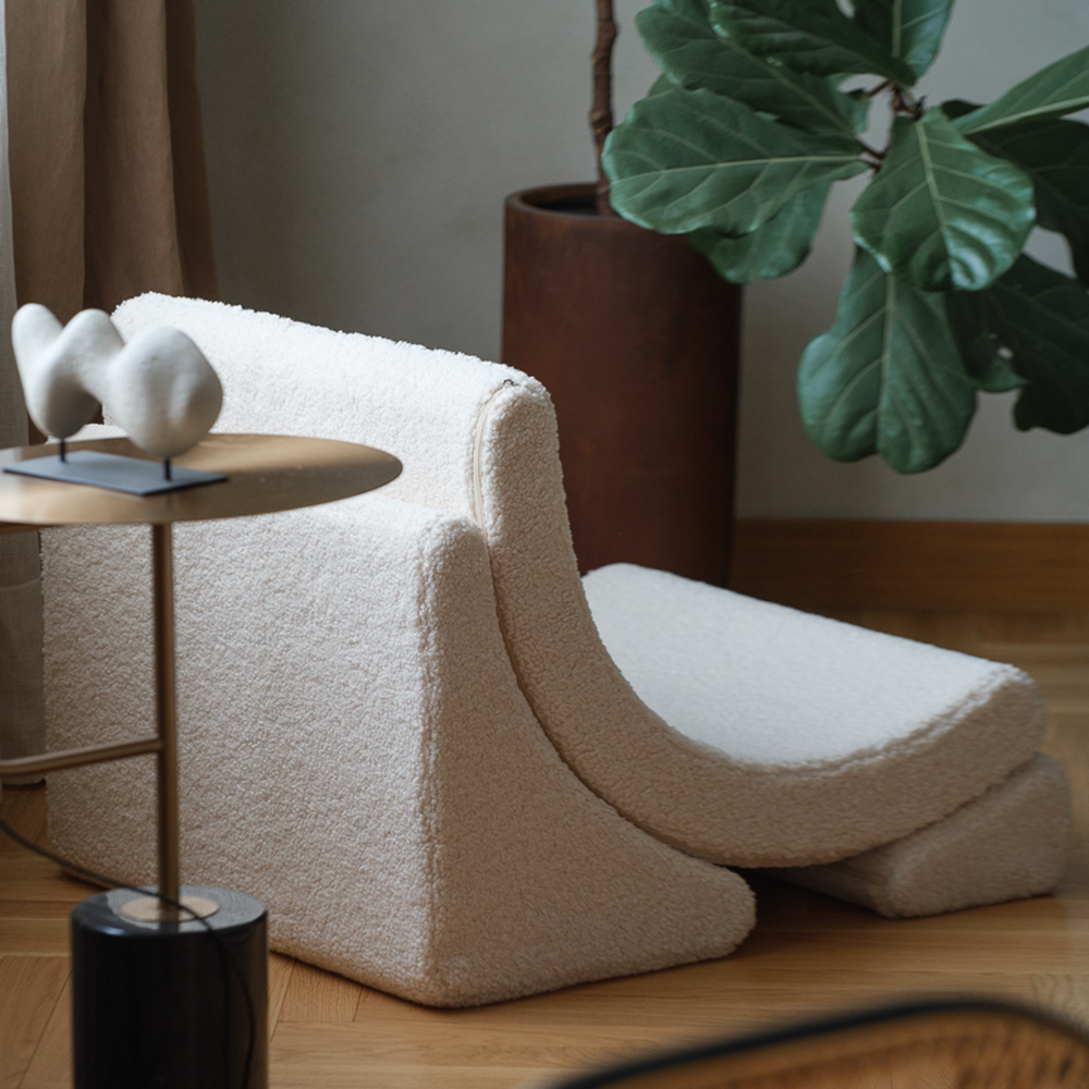 Wigiwama  Spielsessel  &#39;Moon Chair&#39;  Cream White