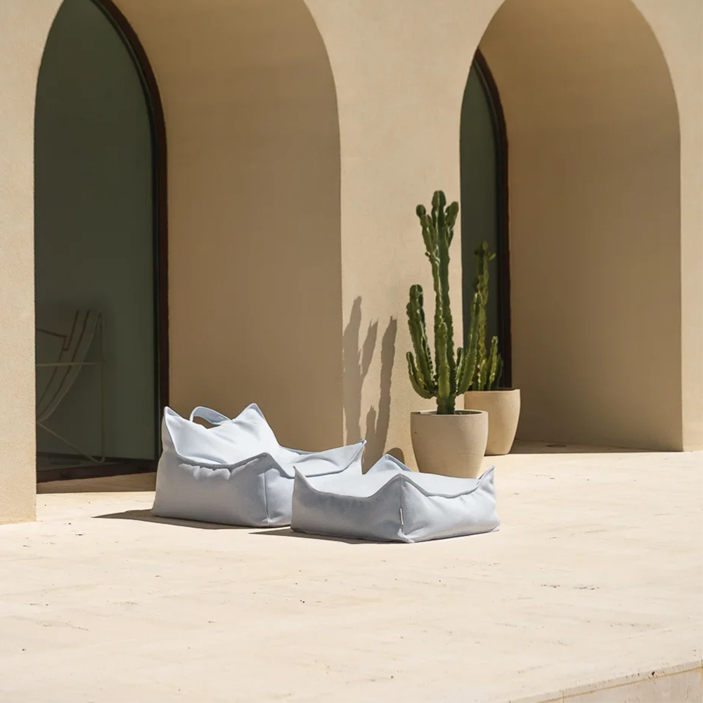 Wigiwama  Outdoor Ottoman Azure