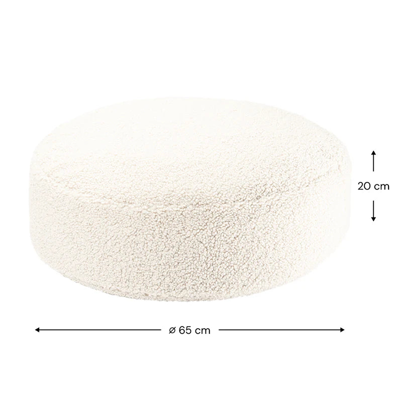 Wigiwama  Ottoman  Cream White - Online MY SNOWFLAKE