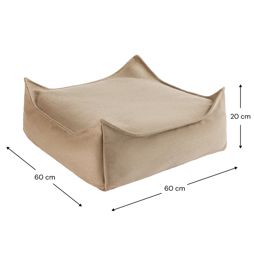 Wigiwama Outdoor Ottoman Dune