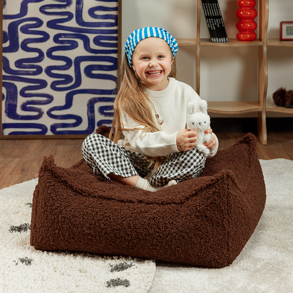 Wigiwama  Quadratischer Ottoman Warm Hazel