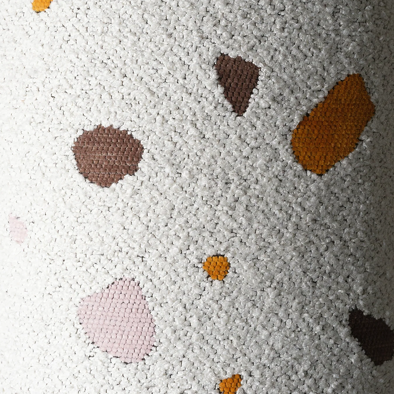 Wigiwama Pouf « Terrazzo Cloud » Marbre