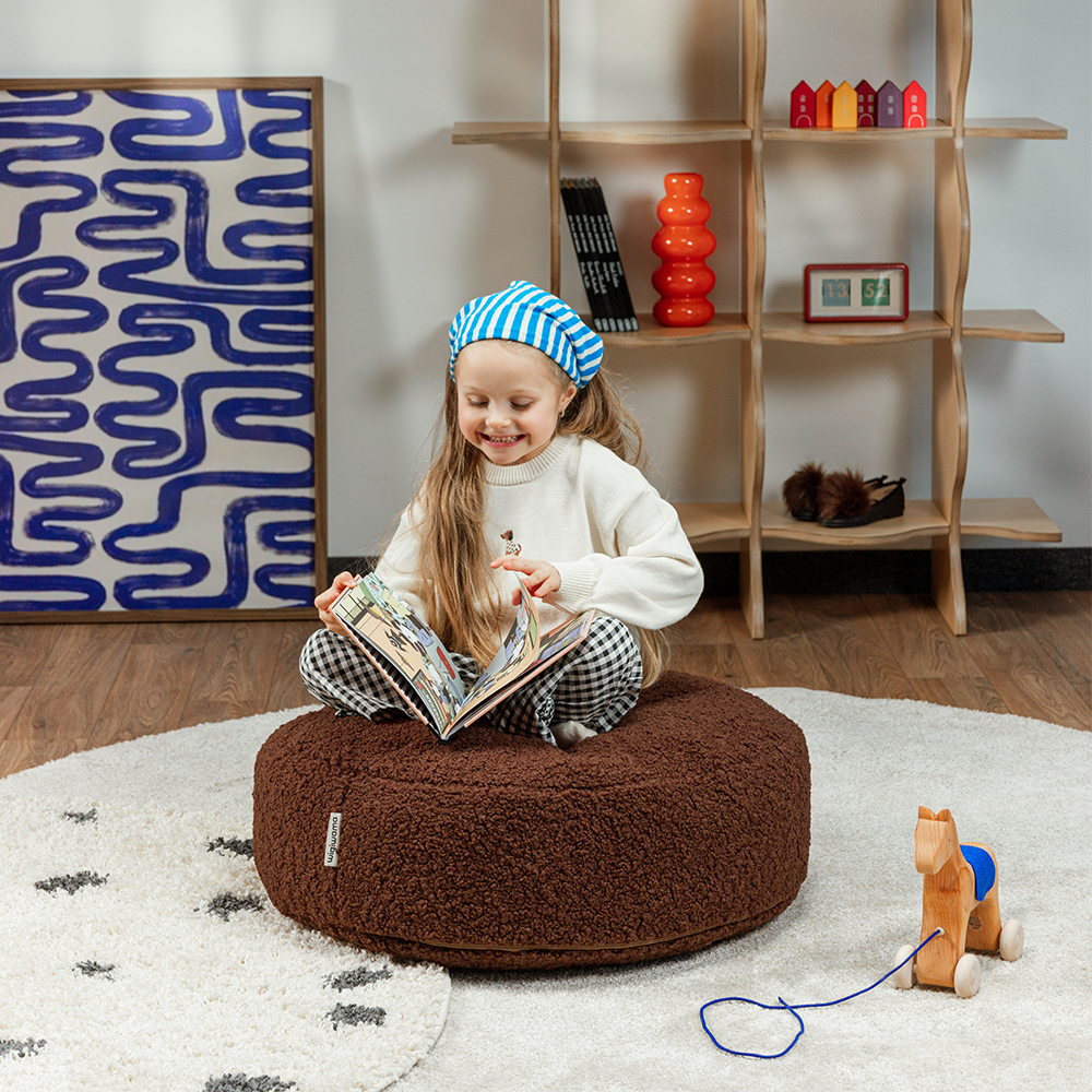 Wigiwama  Ottoman  Warm Hazel