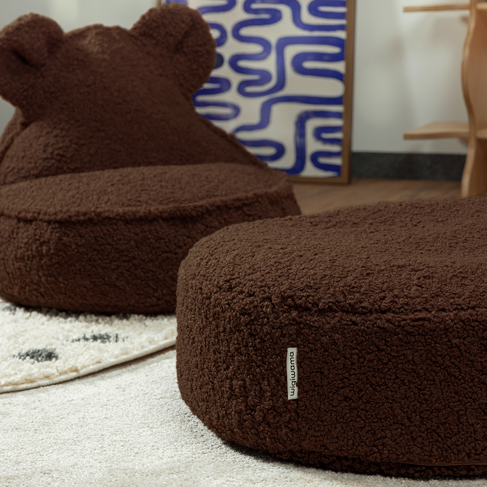 Wigiwama  Ottoman  Warm Hazel