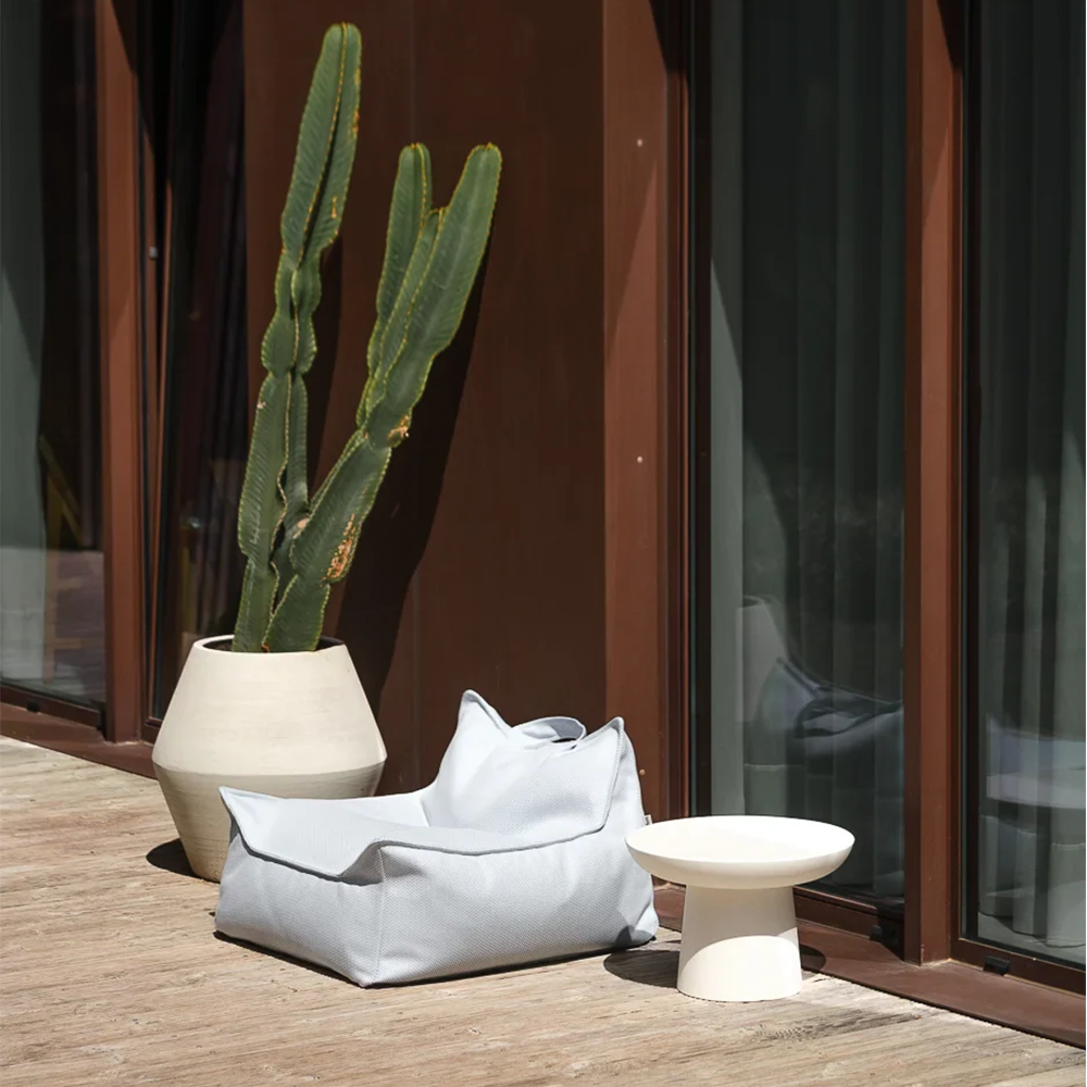 Wigiwama  Outdoor Sitzsack &#39;Beanbag&#39; Azure