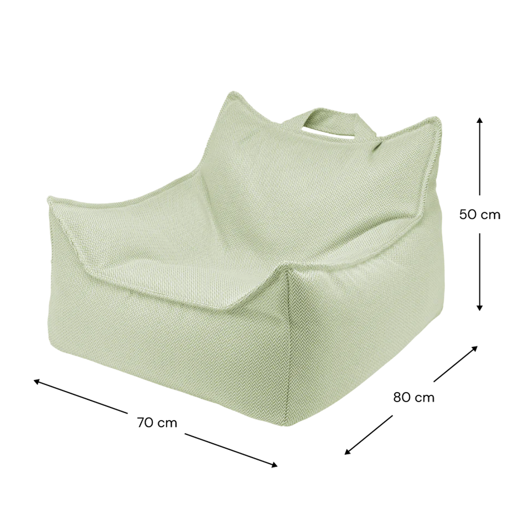 Wigiwama  Outdoor Sitzsack &#39;Beanbag&#39; Herba