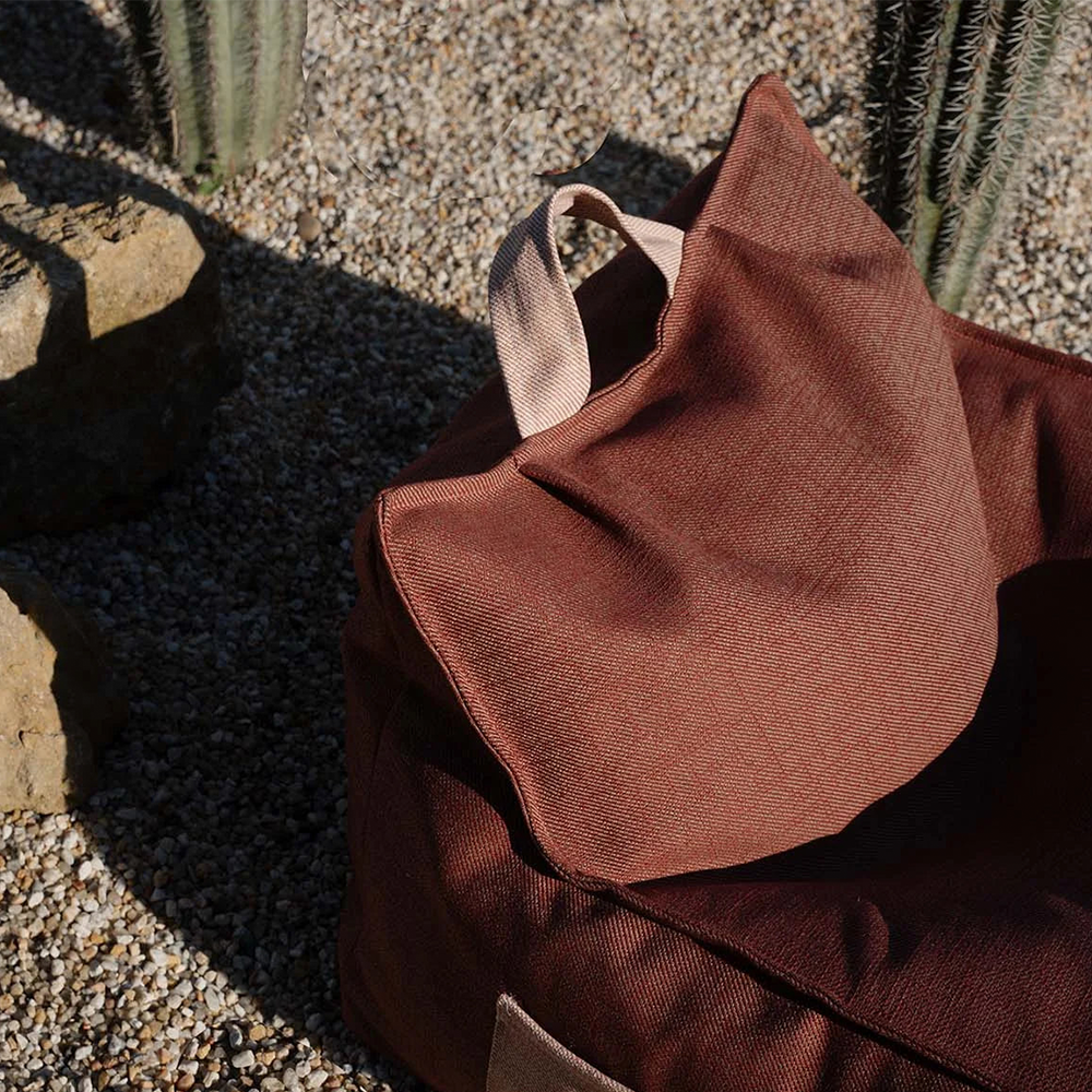 Wigiwama Pouf d'extérieur « Beanbag » Grenade