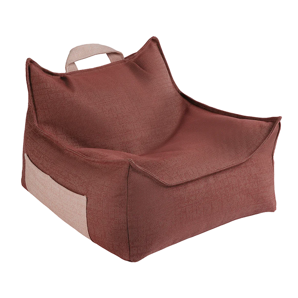 Wigiwama Pouf d'extérieur « Beanbag » Grenade