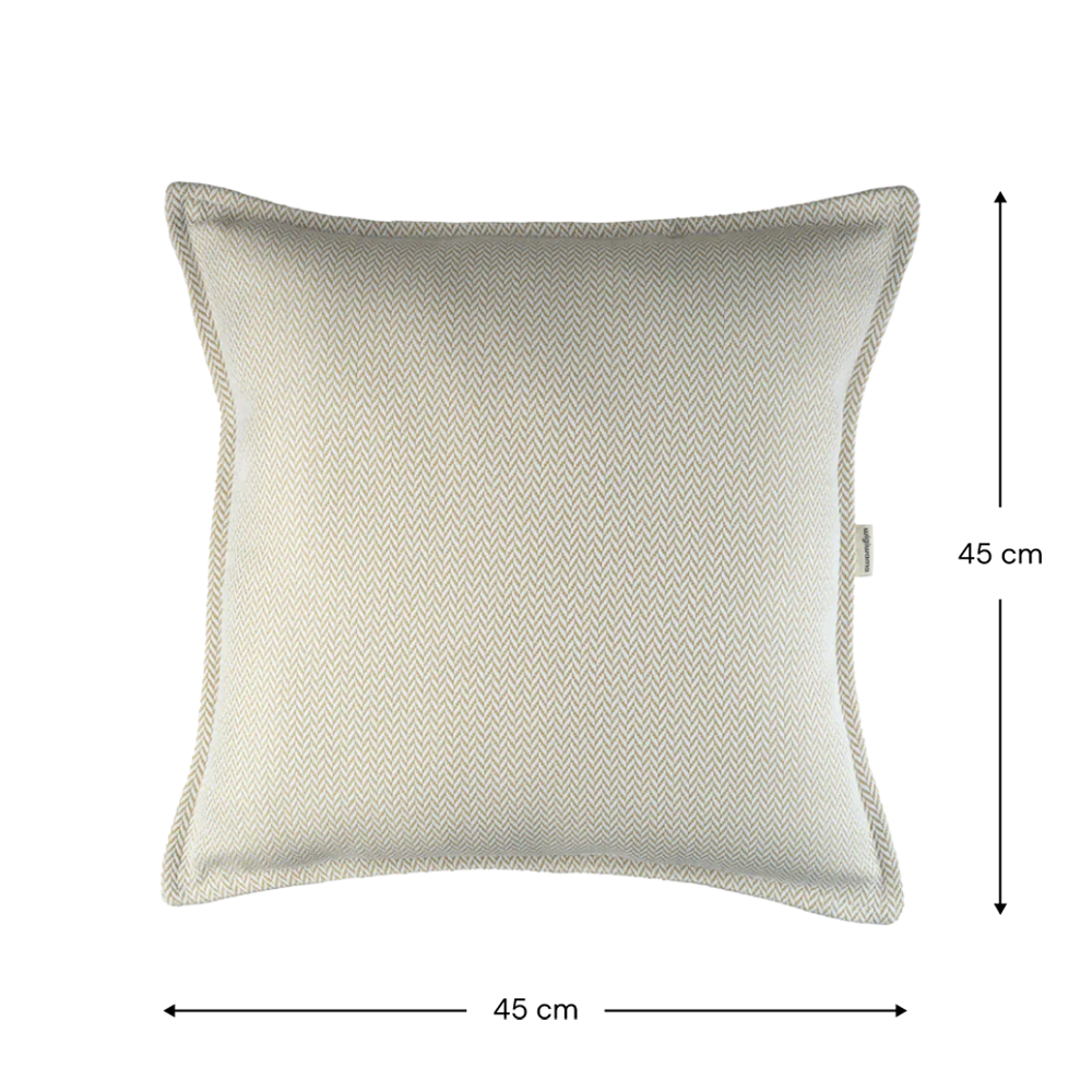 Wigiwama  Outdoor Kissen  &#39;Block&#39; Terra