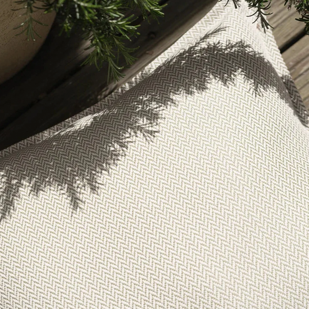 Wigiwama  Outdoor Kissen  &#39;Block&#39; Terra