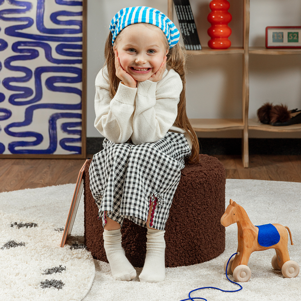 Wigiwama  Sitzhocker  Warm Hazel