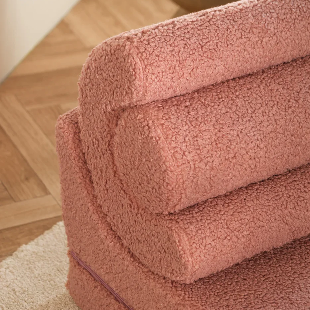 Wigiwama Aufklappbarer Kindersessel  &#39;Flipster&#39; Guava Pink