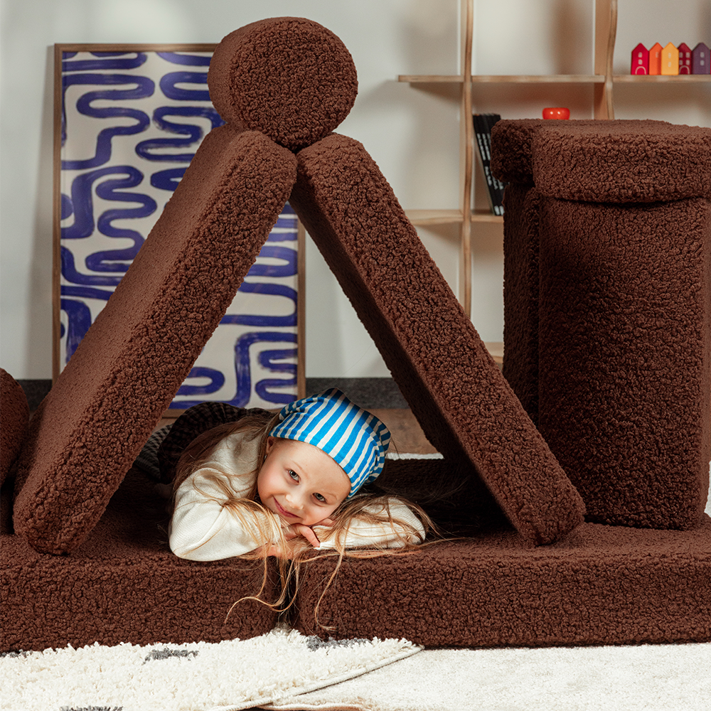 Wigiwama Sofa Teddy Settee Warm Hazel