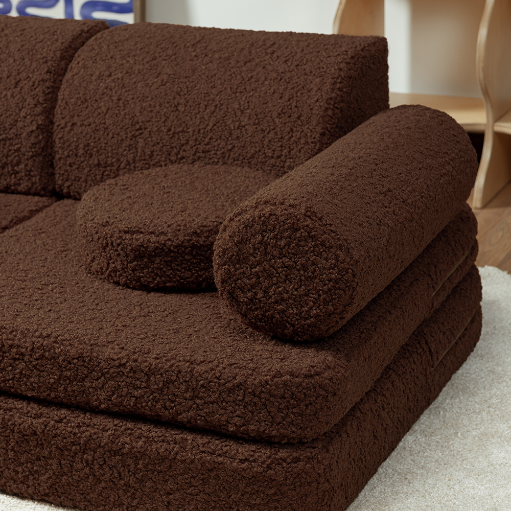 Wigiwama Sofa Teddy Settee Warm Hazel