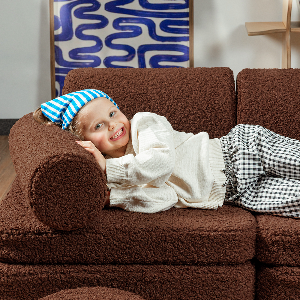 Wigiwama Sofa Teddy Settee Warm Hazel