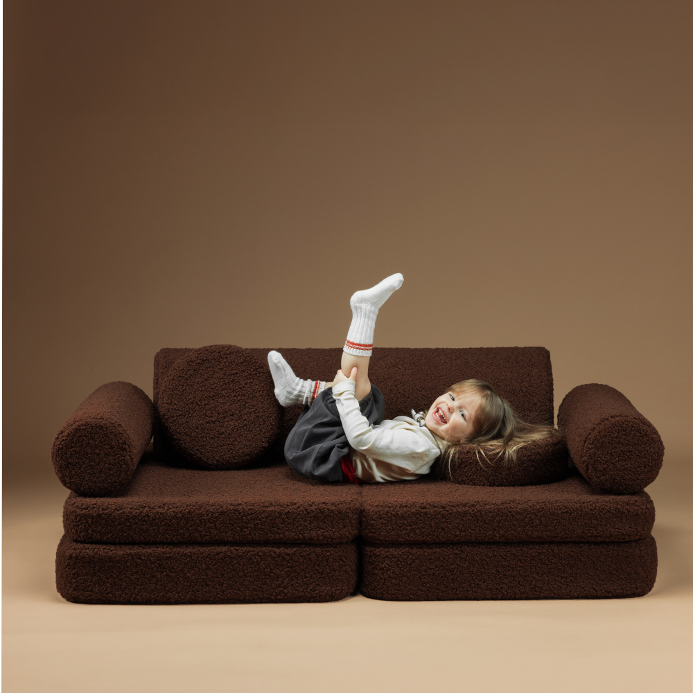 Wigiwama Sofa Teddy Settee Warm Hazel