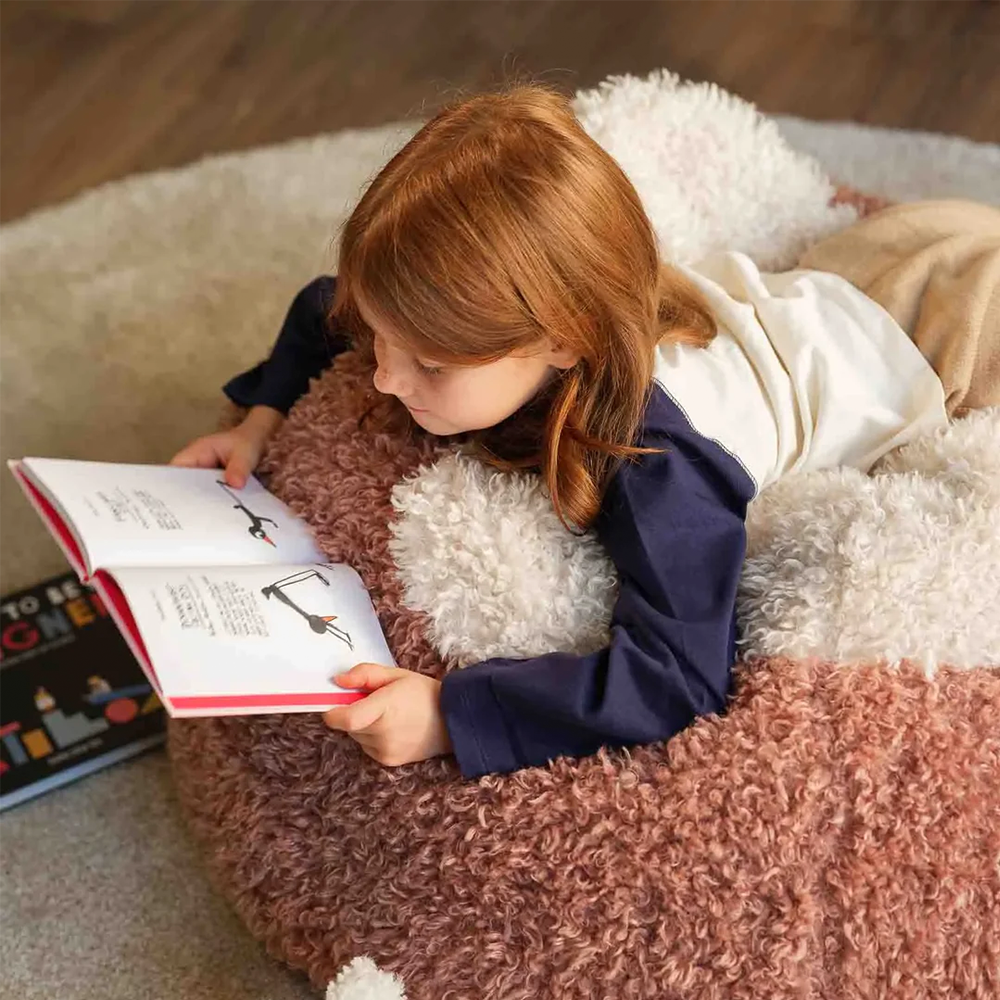 Wigiwama  Sitzsack 'Yeti' Blush