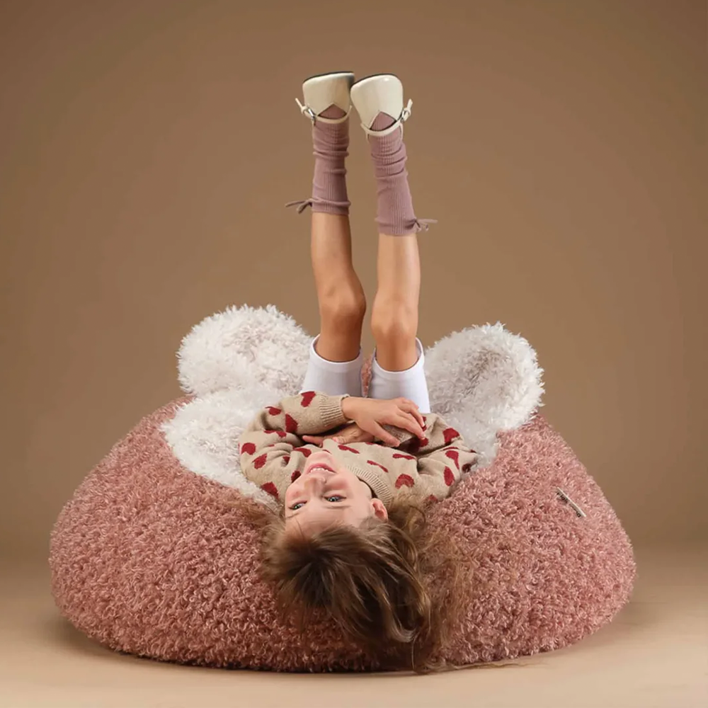 Wigiwama  Sitzsack 'Yeti' Blush