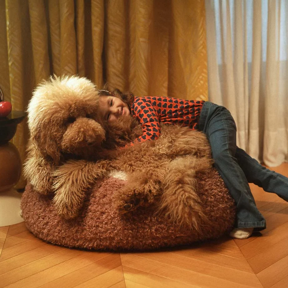 Wigiwama  Sitzsack 'Yeti' Blush