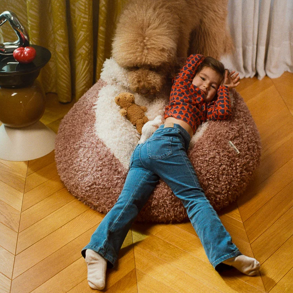 Wigiwama  Sitzsack 'Yeti' Blush