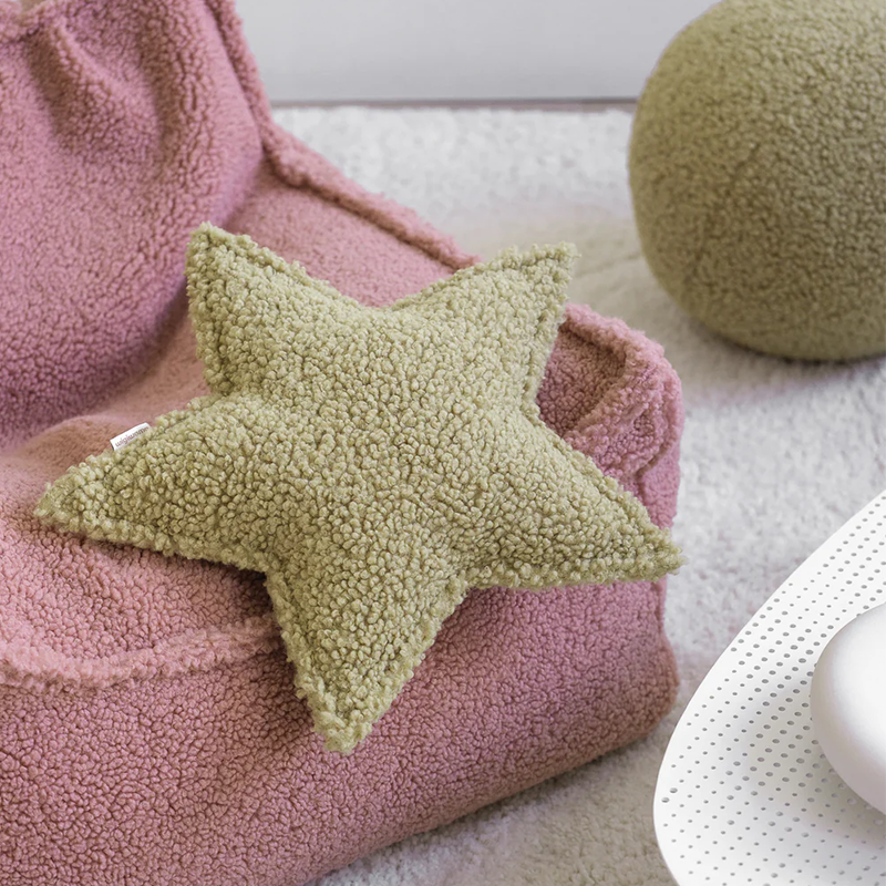 Wigiwama  Stern Kissen  Matcha