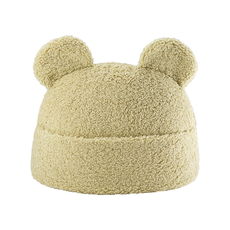 Wigiwama Kissen mit Tasche &#39;Teddy&#39;  Matcha