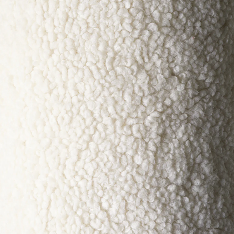 Wigiwama  Sitzhocker  &#39;Cloud&#39; Cream White