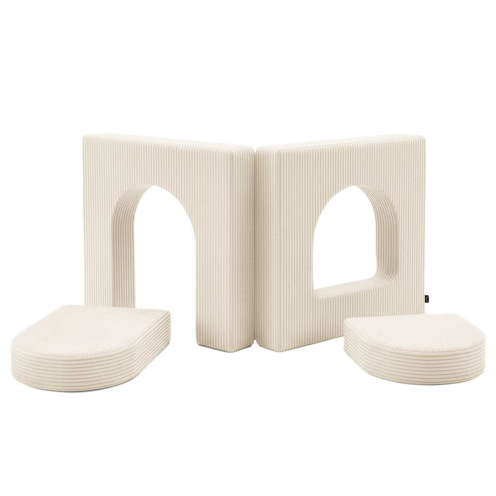 Wonderwuzz Hausmodul 'KLOPF KLOPF Cord' Cremahontas