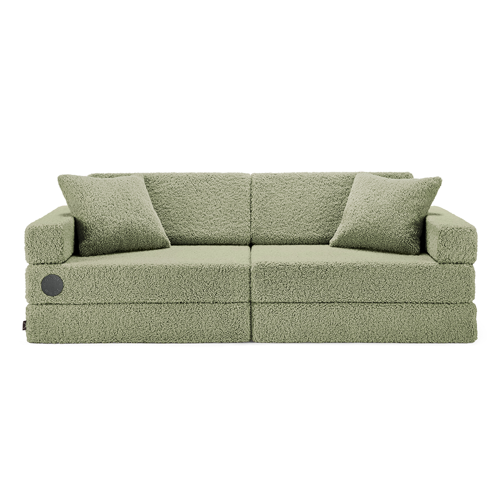 Wonderwuzz Spielsofa &#39;OH SO SOFY Teddy&#39; Grünch